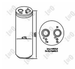 džiovintuvas, oro kondicionierius ABAKUS 003-021-0005