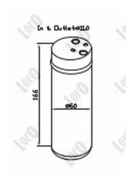 džiovintuvas, oro kondicionierius ABAKUS 042-021-0006