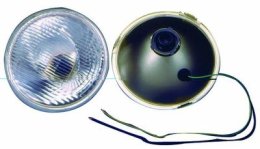 Headlight ABAKUS 100-1108N-RD-X