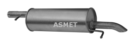 Rear Muffler ASMET 04.085