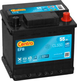 Стартерная аккумуляторная батарея CENTRA CL550