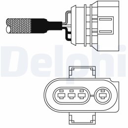 Lambda Sensor DELPHI ES10987-12B1