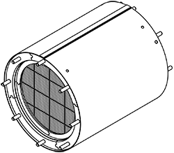 triukšmo slopintuvo rinkinys, galinis duslintuvas DINEX 7CI000