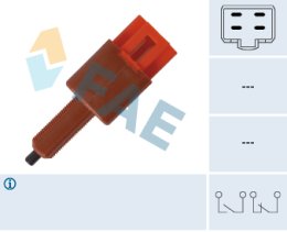 Switch, clutch control (cruise control) FAE 24455