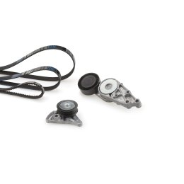 V formos rumbuotas diržas, komplektas GATES K015PK1303