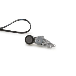 V formos rumbuotas diržas, komplektas GATES K025PK1303