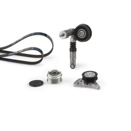 V formos rumbuotas diržas, komplektas GATES K075PK1435