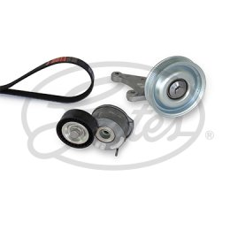 V formos rumbuotas diržas, komplektas GATES K076PK1245