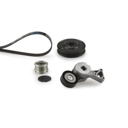 V formos rumbuotas diržas, komplektas GATES K156PK1123