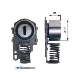 Натяжной ролик, ремень ГРМ GATES T43082