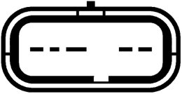 oro masės jutiklis HELLA 8ET 009 142-141