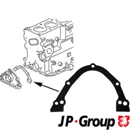 Gasket, housing cover (crankcase) JP GROUP 1119100300