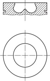 stūmoklis MAHLE 033 PI 00102 002