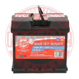 Стартерная аккумуляторная батарея MASTER-SPORT GERMANY 780453607
