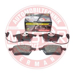 stabdžių trinkelių rinkinys, diskinis stabdys MASTER-SPORT GERMANY K6070502