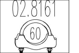 Соединительные элементы, система выпуска MTS 02.8161