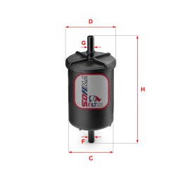 Топливный фильтр SOFIMA S 1948 B