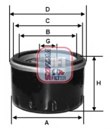 Oil Filter SOFIMA S 3130 R