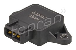 Датчик, положение дроссельной заслонки TOPRAN 205 631