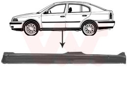 Slenksčio skardelė VAN WEZEL 7620103