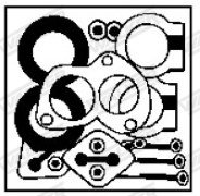 Mounting Kit, muffler WALKER 86000