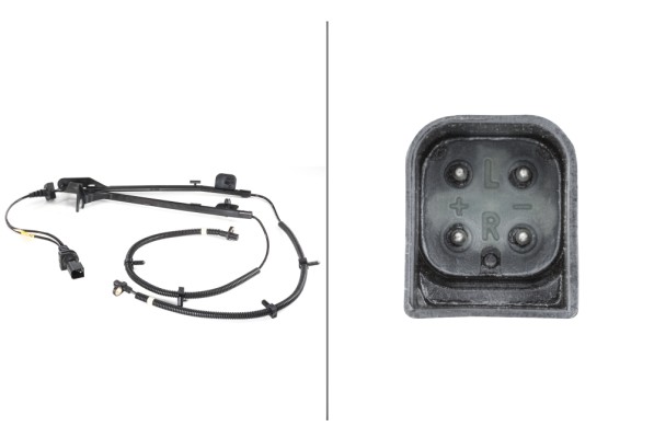 Sensor, wheel speed - 6PU 010 039-121 HELLA