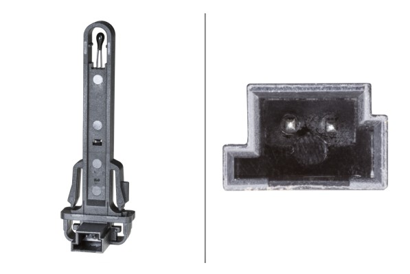 siuntimo blokas, vidaus temperatūra - 6PT 009 104-151 HELLA