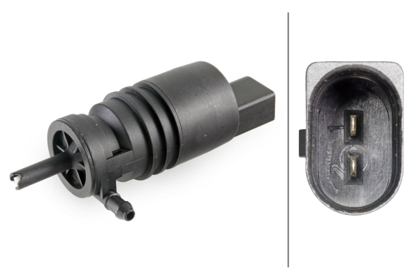 Water Pump, window cleaning - 8TW 006 848-041 HELLA