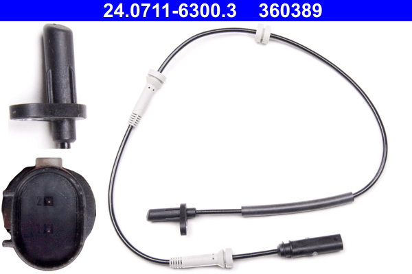 Sensor, wheel speed - 24.0711-6300.3 ATE