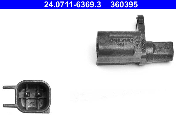 Sensor, wheel speed - 24.0711-6369.3 ATE