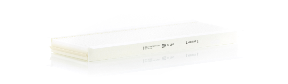 Filter, interior air - CU 3649 MANN-FILTER