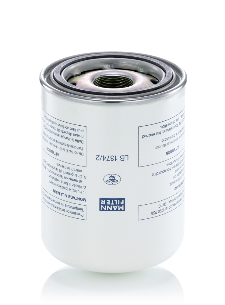 filtras, suspausto oro įranga - LB 1374/2 MANN-FILTER