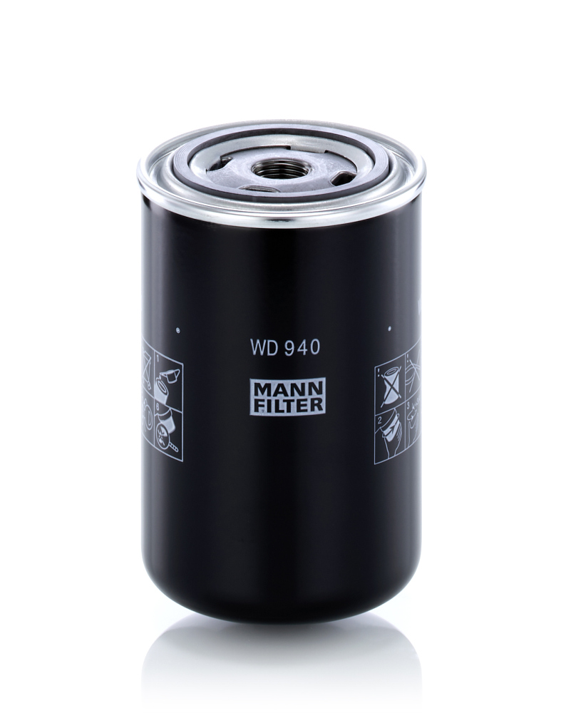 Oil Filter - WD 940 MANN-FILTER