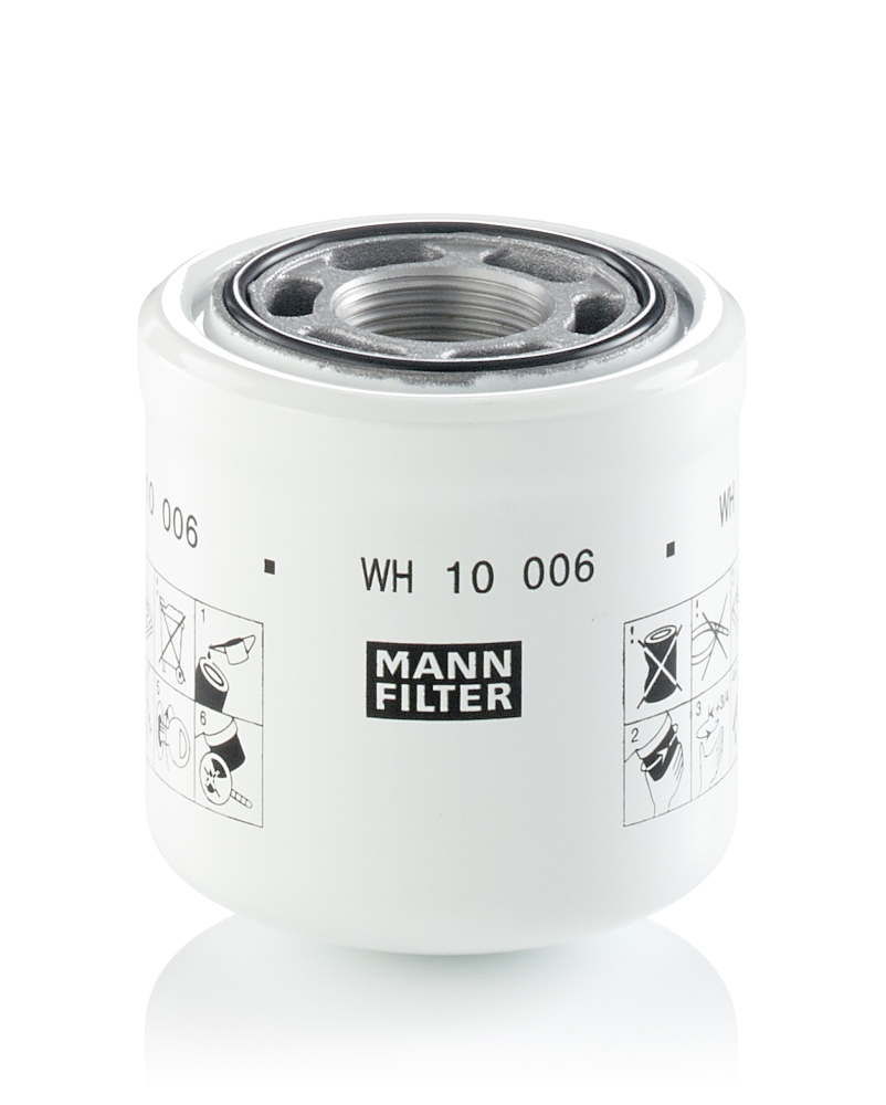 Filtro, Sistema idraulico di lavoro - WH 10 006 MANN-FILTER