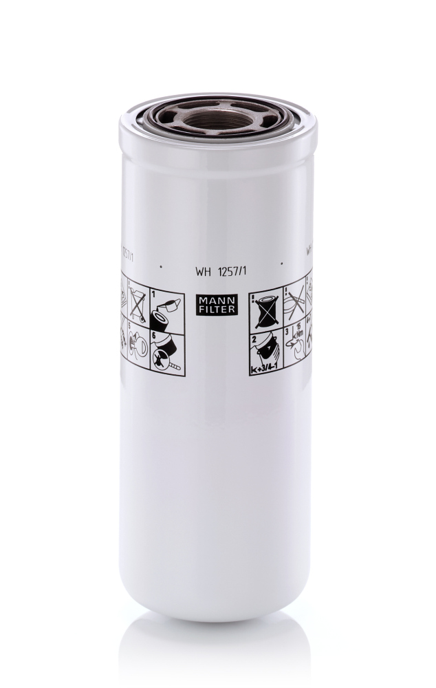 Filtro, Sistema idraulico di lavoro - WH 1257/1 MANN-FILTER