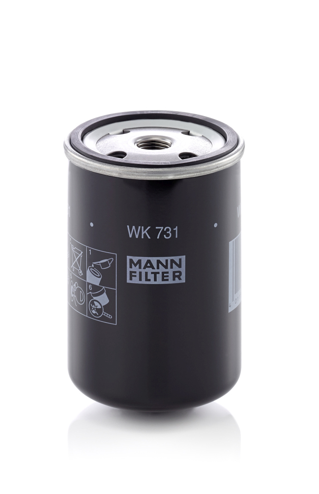 Fuel filter - WK 731 MANN-FILTER