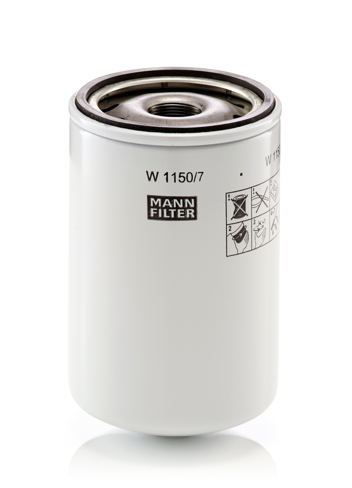 Oil Filter - W 1150/7 MANN-FILTER