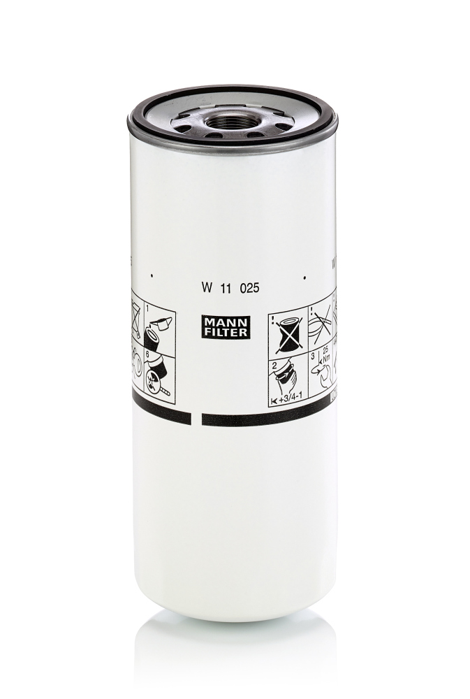 Filtro olio - W 11 025 MANN-FILTER