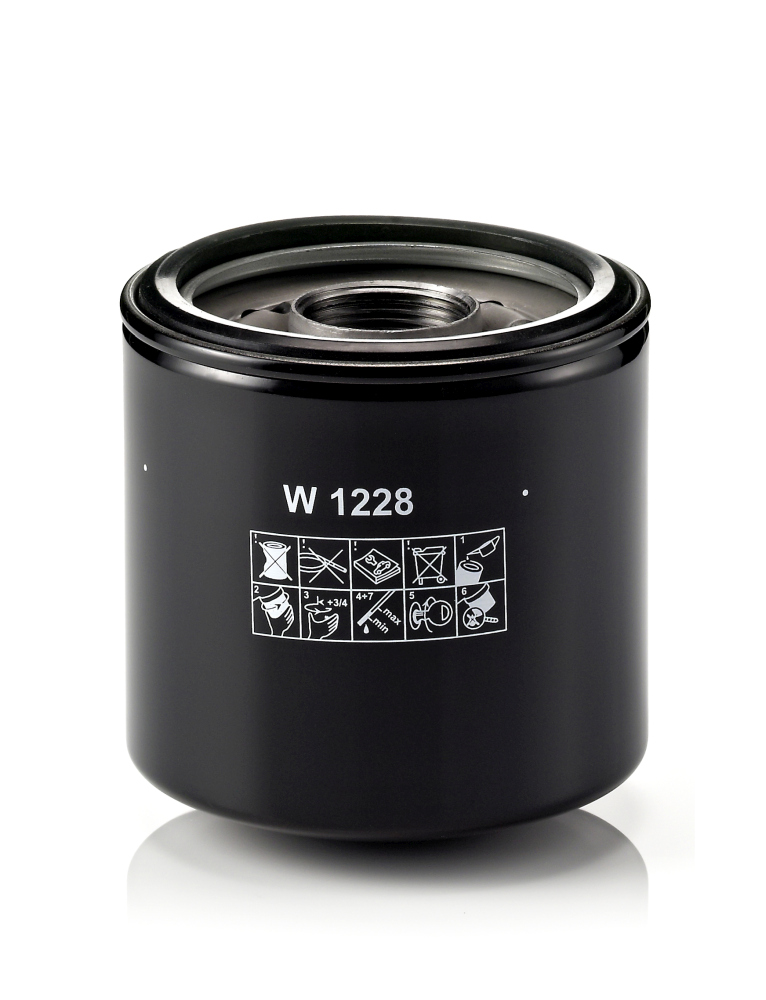 Oil Filter - W 1228 MANN-FILTER