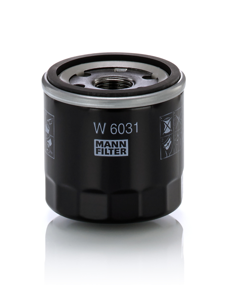 alyvos filtras - W 6031 MANN-FILTER