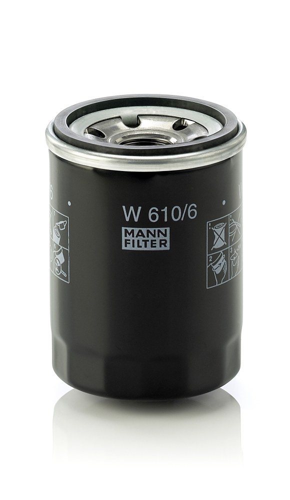 Масляный фильтр - W 610/6 MANN-FILTER