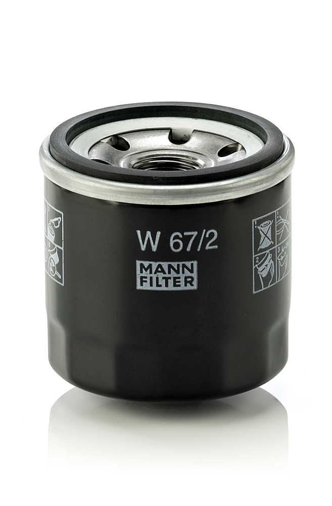 Oil Filter - W 67/2 MANN-FILTER
