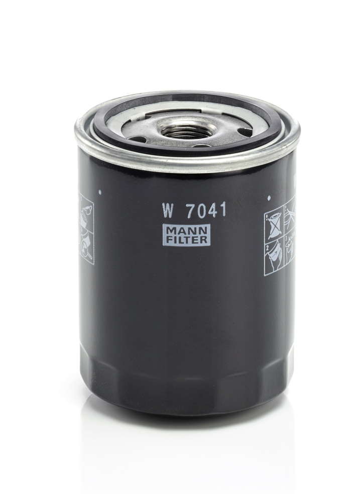 alyvos filtras - W 7041 MANN-FILTER