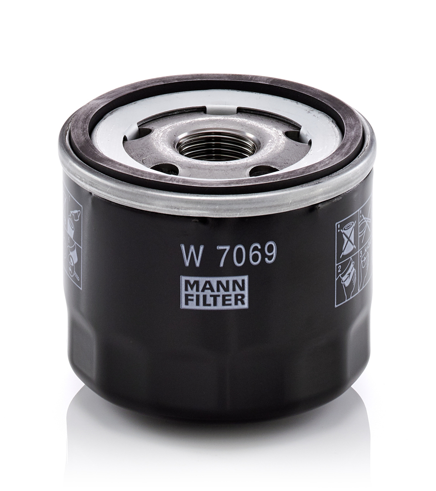 Filtro olio - W 7069 MANN-FILTER