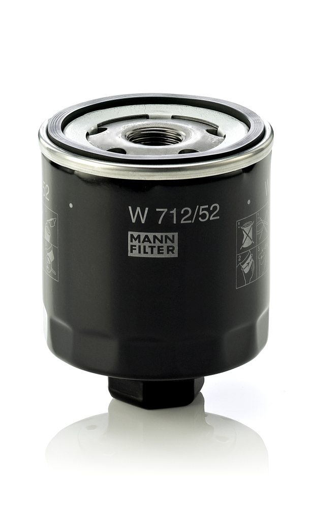Filtro olio - W 712/52 MANN-FILTER