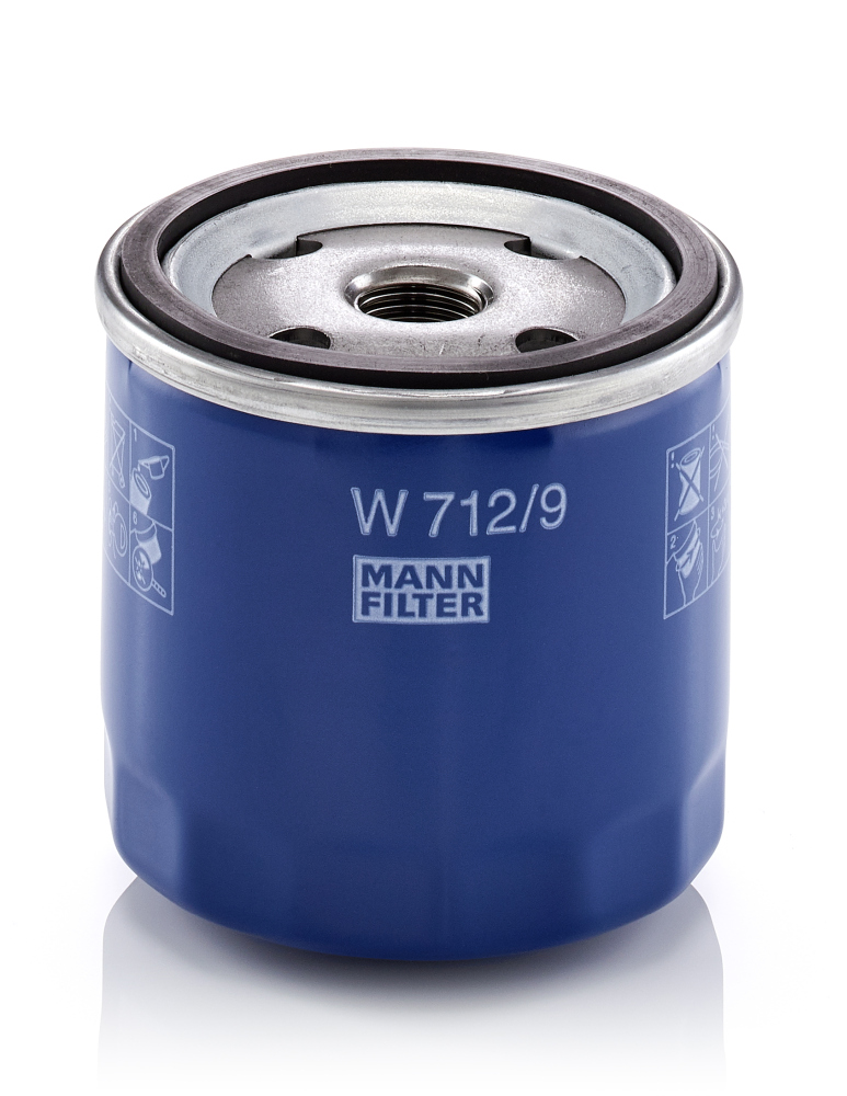 Oil Filter - W 712/9 MANN-FILTER