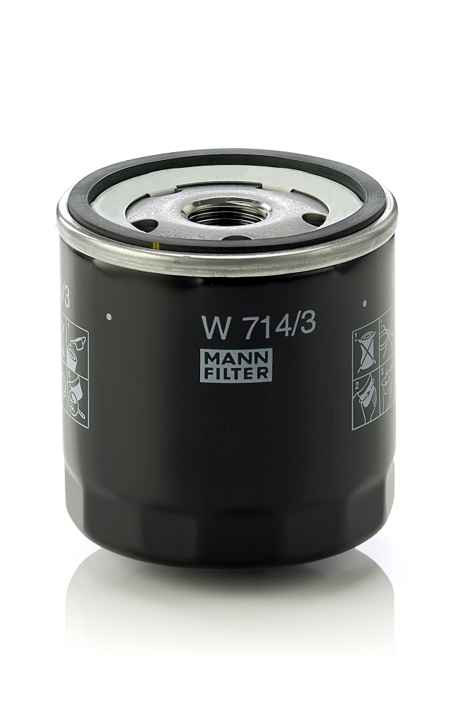 Oil Filter - W 714/3 MANN-FILTER