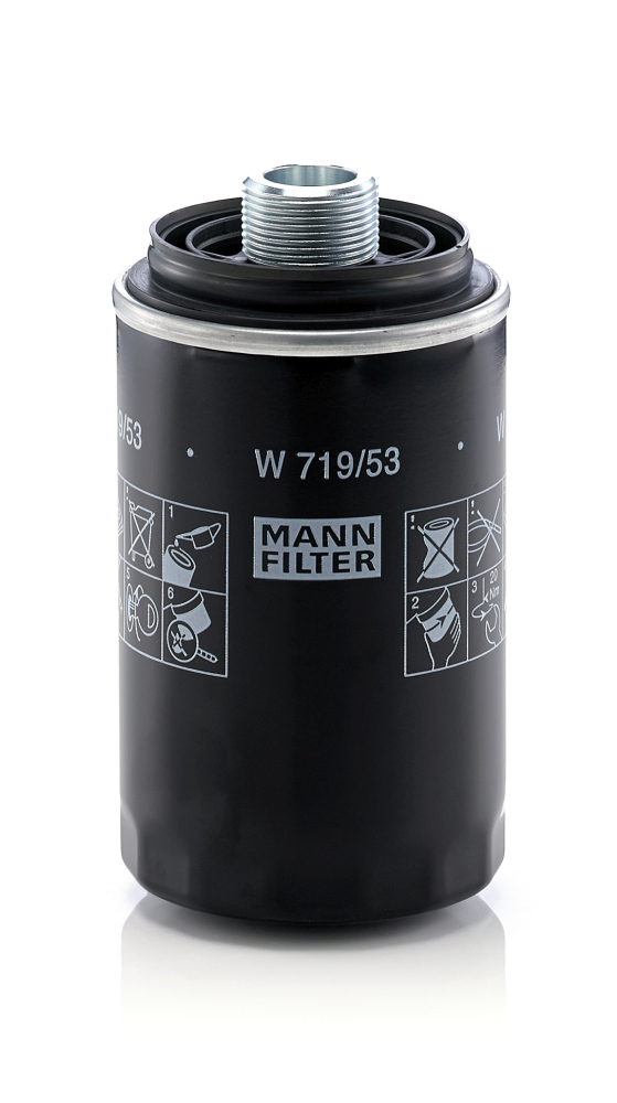 alyvos filtras - W 719/53 MANN-FILTER
