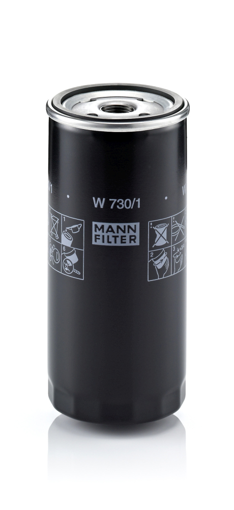 Oil Filter - W 730/1 MANN-FILTER