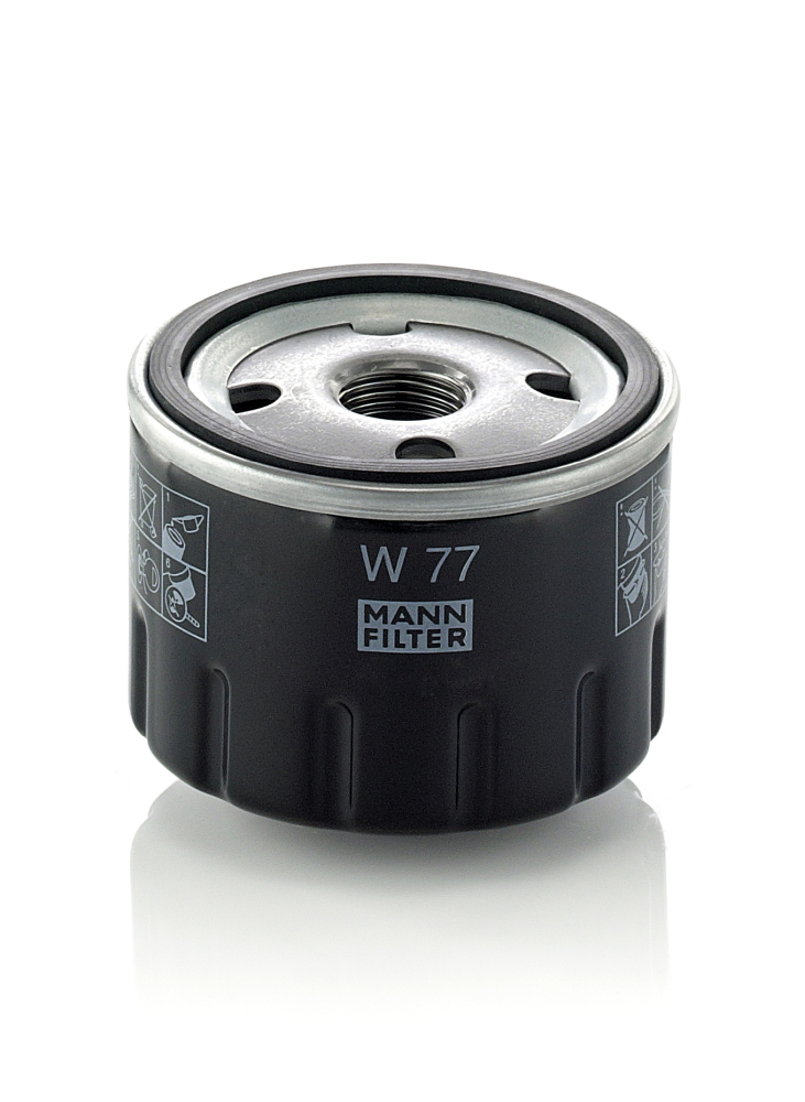 Oil Filter - W 77 MANN-FILTER